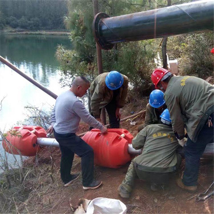 挖泥船配套疏浚管道浮筒 多規(guī)格塑料管道浮體