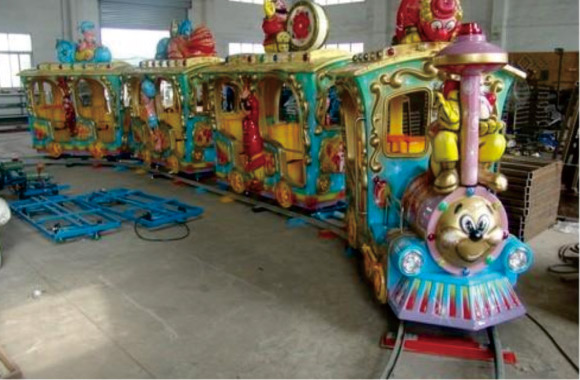 大象火車_軌道火車_兒童游樂設備
