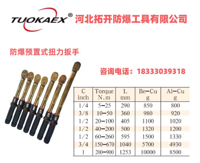 新疆拓開防爆工具 不銹鋼活扳手 絕緣螺絲刀 鋼制敲擊扳手 加工定制扳手