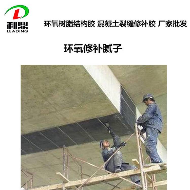 利鼎环氧裂缝修补腻子 混凝土缺陷路面修补找平材料