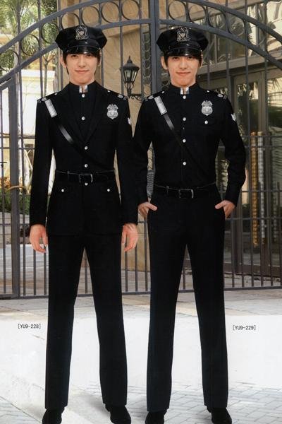 團體定制售樓部保安形象崗物業部保安服保潔服