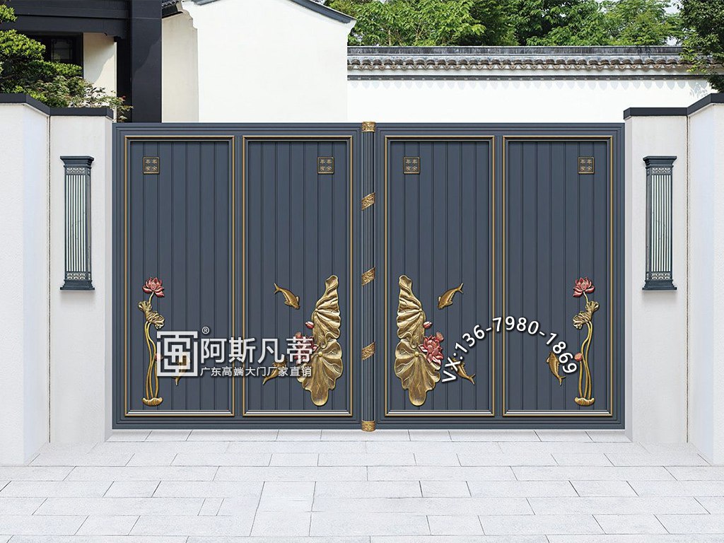 西安大門設(shè)計(jì)鋁合金大門大門效果圖