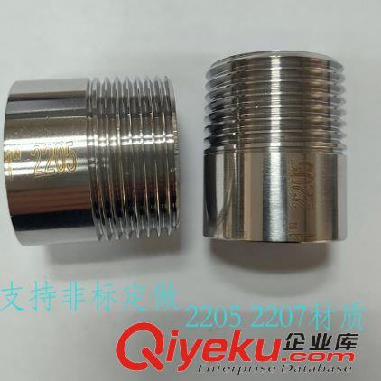 316l 2205 單頭外絲 雙頭 外螺紋 外牙接頭 焊接接頭 卡套接頭 快裝接頭原始圖片3