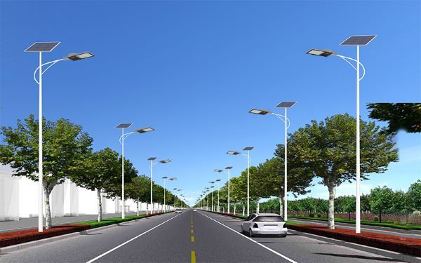 內蒙古太陽能路燈興諾6米30w農村太陽能路燈廠家直供
