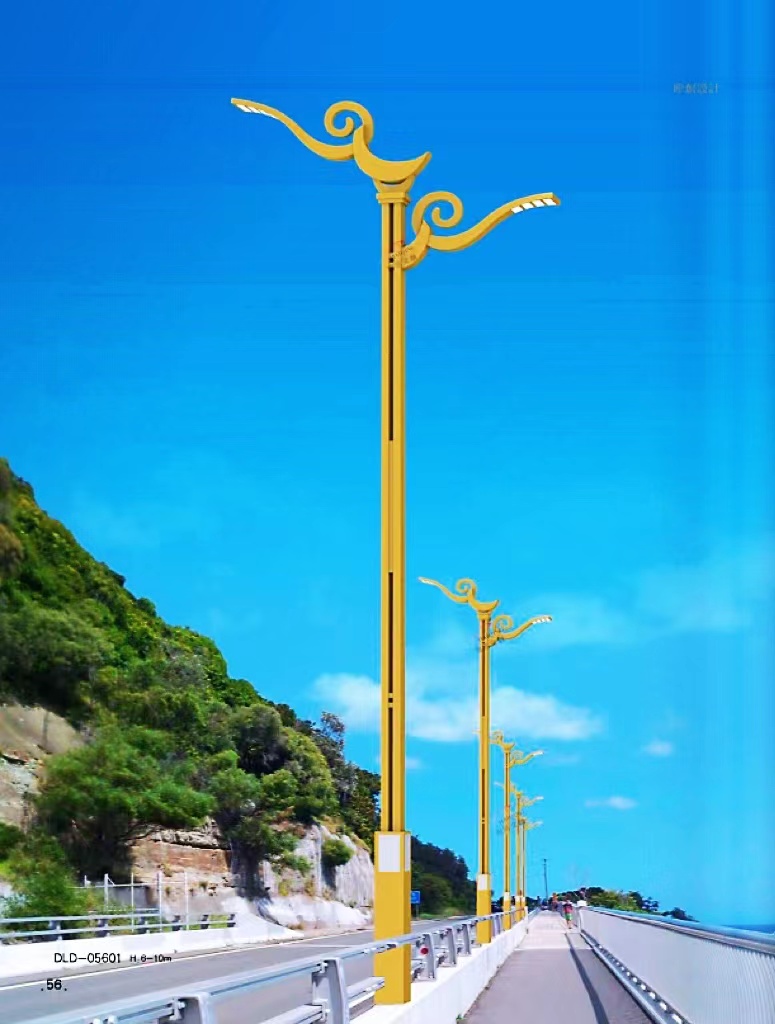 市電小區(qū)戶外太陽能路燈 新農(nóng)村道路建設(shè)6米50w12v系統(tǒng)光伏路燈
