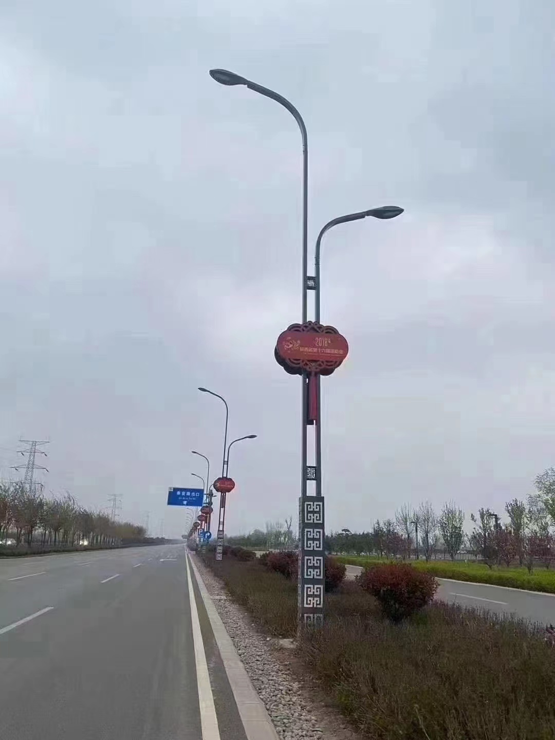 市電小區(qū)戶外太陽能路燈 新農(nóng)村道路建設(shè)6米50w12v系統(tǒng)光伏路燈