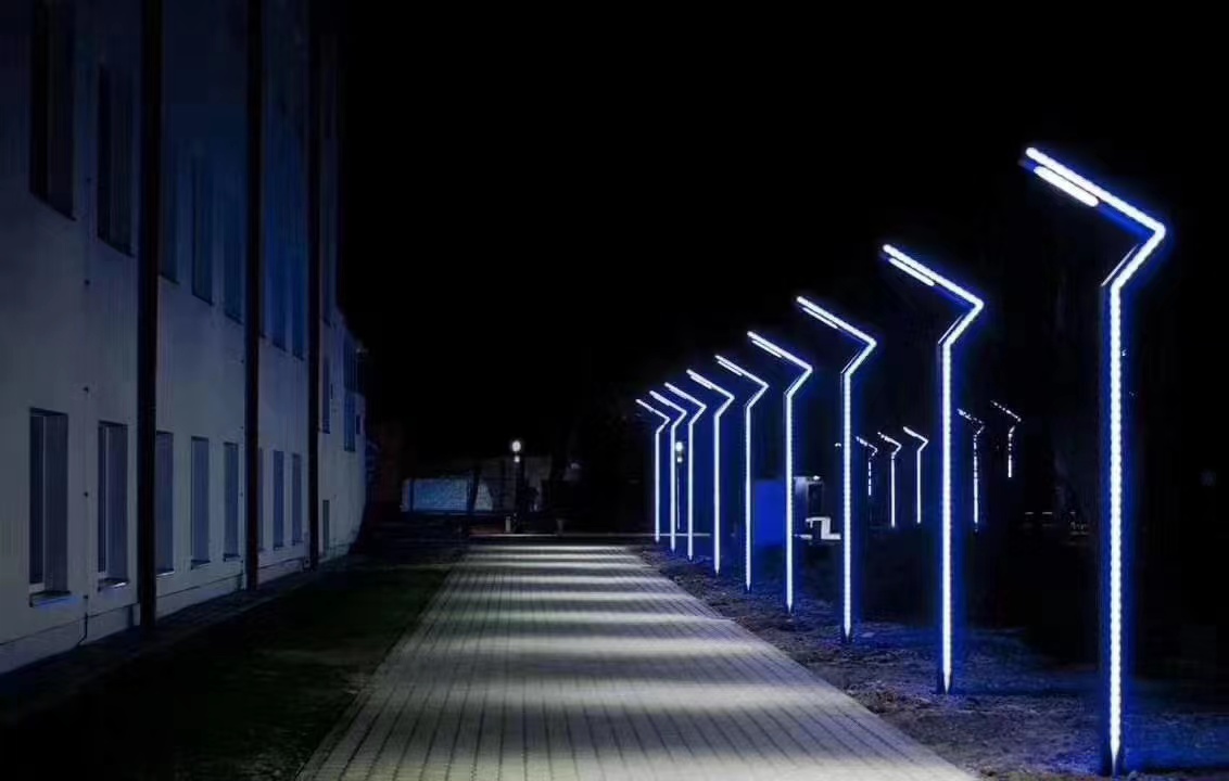 3米3.5米4米LED太陽能庭院燈 公園小區路燈戶外園林景觀燈
