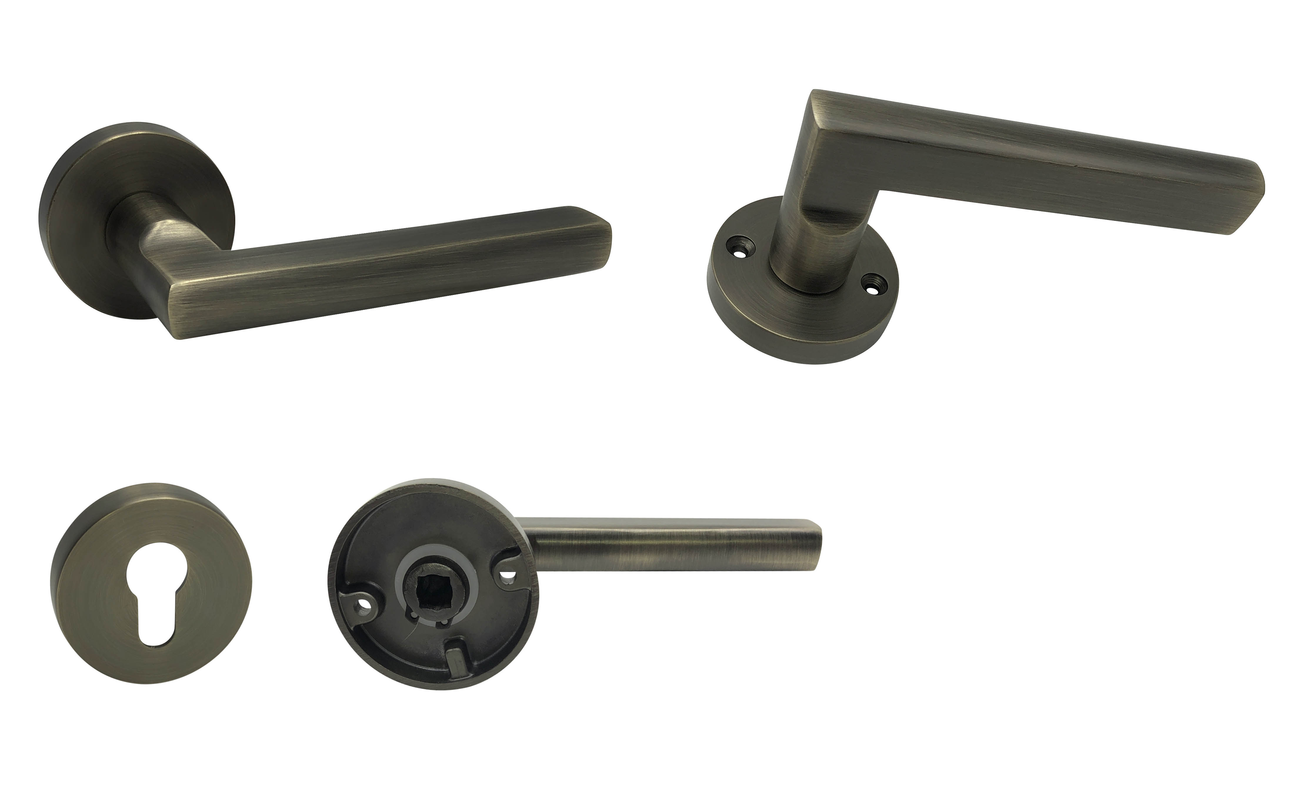 Lever Handle Door Lock  on Rose Series 