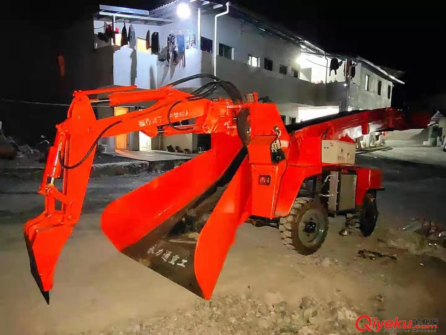 引水洞扒礦機