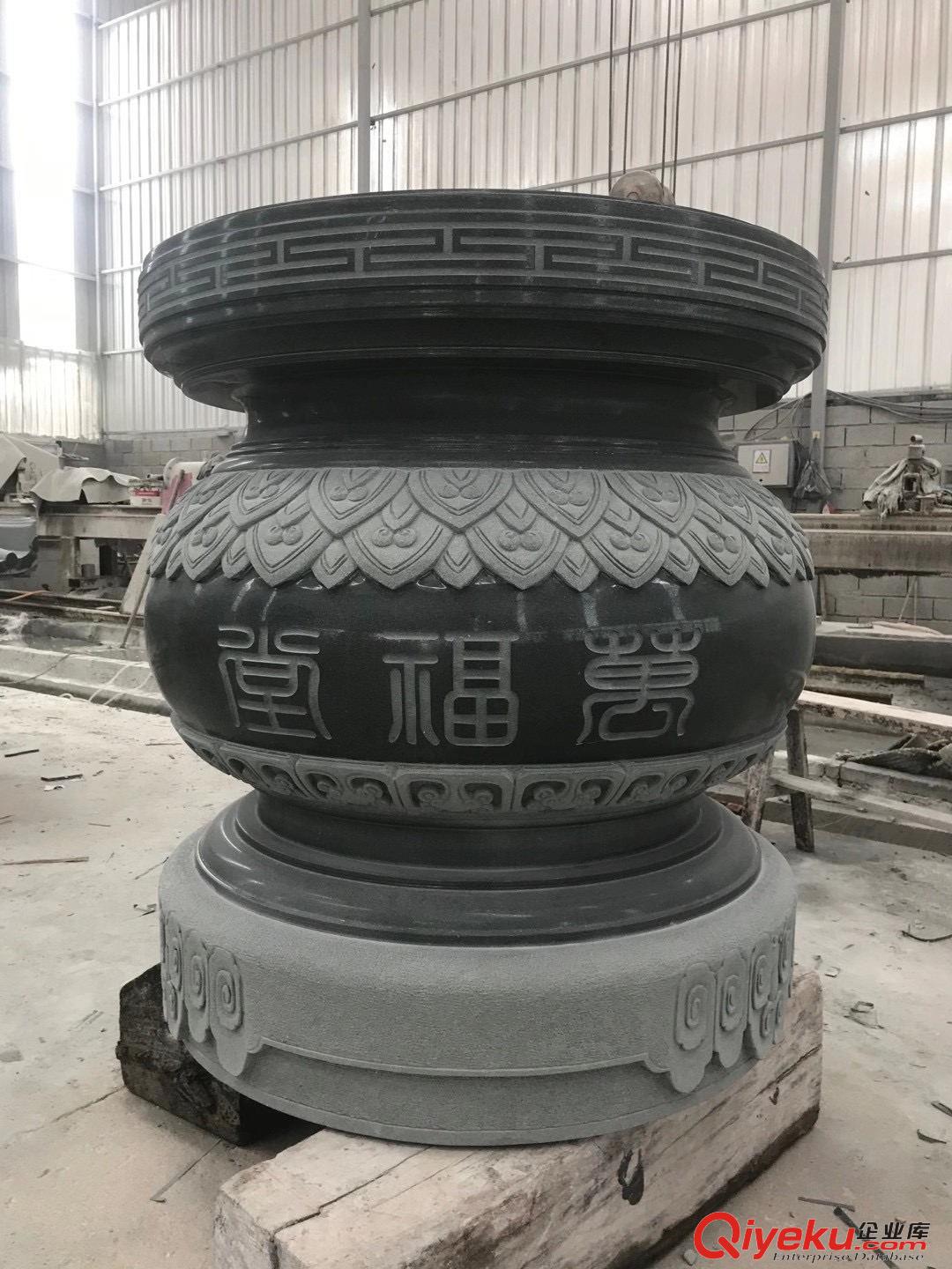 惠安石雕香爐定制加工原始圖片2