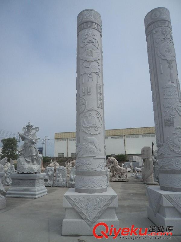 惠安海亨石業(yè)廣場石雕文化柱 景區(qū)石雕龍柱中式傳統(tǒng)石龍柱 原始圖片3