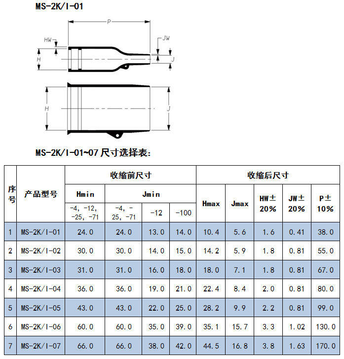 耐高溫直通模塑套 廠家熱縮模