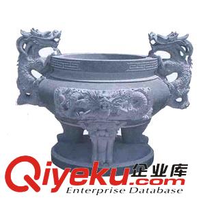 惠安海亨石雕供應香爐墓地 石頭祭祀香爐 宗祠寺廟供佛青石香爐原始圖片3