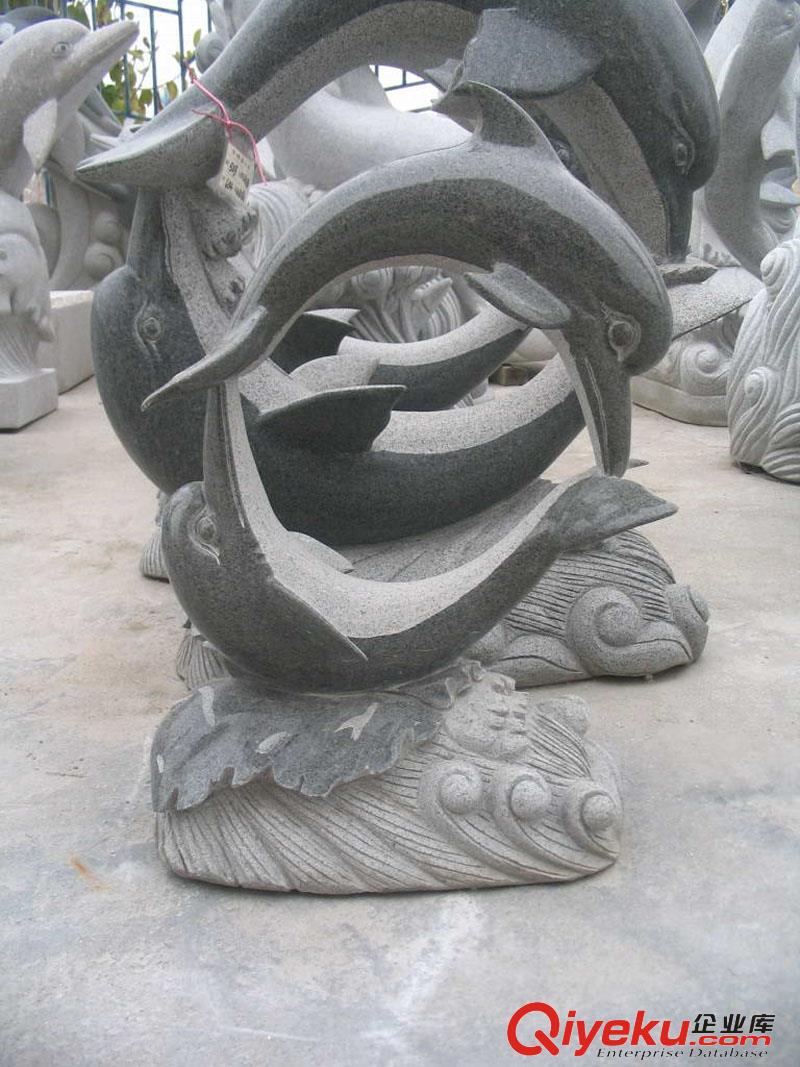惠安海亨仿古石雕水缸圓形花崗巖魚缸庭院流水擺件石材水缸