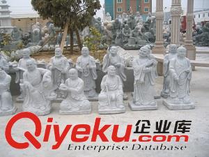 惠安海亨石雕十八羅漢 寺廟青石江龍羅漢雕塑 人物神像雕刻原始圖片2