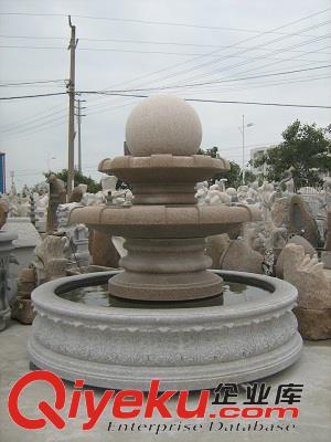 惠安海亨石業(yè)噴泉風(fēng)水球 石雕流水圓球 大型水池?cái)[件水缽跌水疊水景觀風(fēng)水球原始圖片2