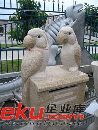 惠安海亨石業石雕郵箱 福建石雕信報箱 創意雕刻郵筒