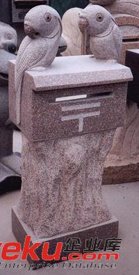 惠安海亨石業石雕郵箱 福建石雕信報箱 創意雕刻郵筒