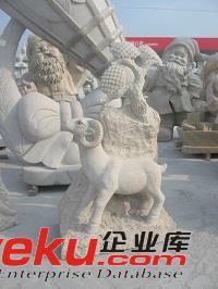 惠安海亨石業十二生肖花崗巖石雕 動物12生肖 石雕卡通動物雕刻擺件