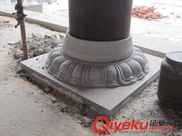惠安海亨石業(yè)石雕柱座 寺廟蓮花瓣石雕柱礎(chǔ) 福建石雕 原始圖片3