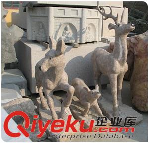 惠安海亨石業(yè)公園梅花小鹿 花崗巖石雕鹿 園林小品鹿擺件 動物雕塑 原始圖片2