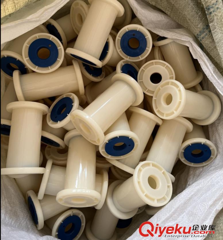 PL-2塑膠工字鍍銅合金絲線盤膠軸