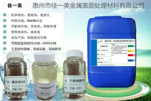 不銹鋼鈍化液鈍化的意義是什么