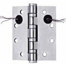 4.5” Heavy Duty Electric Hinge, Satin Chrome