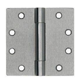 4.5” Heavy Duty Concealed Bearing Hinge, Satin Chrome