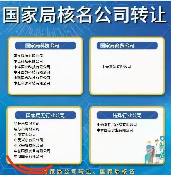 怎樣申請(qǐng)中字頭名稱的公司