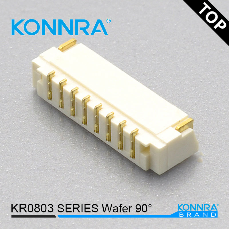 康瑞KR0803-2無(wú)耳替代JST摩托車(chē)用膠殼線(xiàn)對(duì)板針座臥式連接件單排
