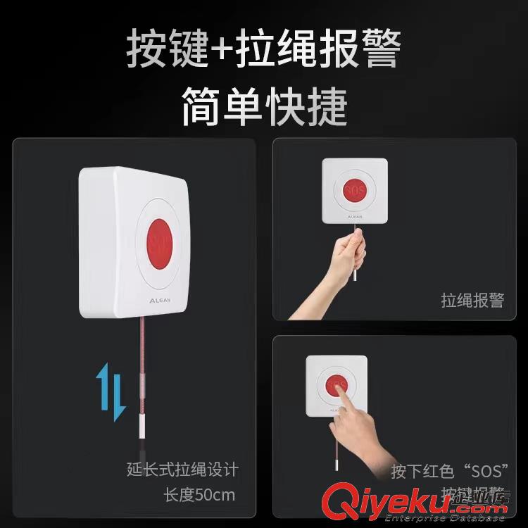 供應NB拉繩式緊急按鈕智慧社區智慧養老提供OEM